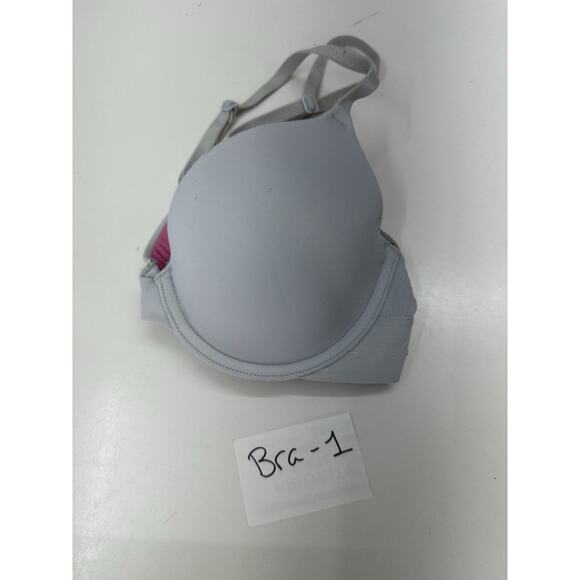 PINK Victorias Secret Womens Bra 34B Blue Wear Everywhere T-Shirt Lightly Lined - Picture 10 of 10